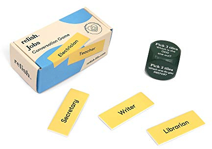 Relish - Demenz & Alzheimer Aktivitäten - Jobs & Karriere Konversation Kartenspiel, Denken & Verknüpfen - Spiele für Senioren & Ältere