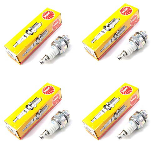 NGK BMR7A 4226 Lot de 4 bougies d'allumage pour Dolmar Kawasaki Stihl Tanaka Bosch Champion