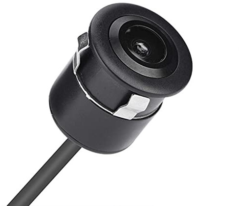 Mini telecamera stagna, telecamera CCTV grandangolare da 170 gradi cablata, imaging ad alta definizione, con visione notturna a infrarossi, telecamera per retromarcia
