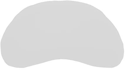 Dukal | Bezug für Tempur Curve/Sonata S und M Schlafkissen | aus hochwertigem DOPPEL-Jersey | 100% Baumwolle | Farbe: grau