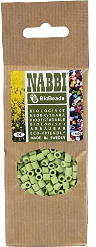 NABBI® BioBeads, biologisch abbaubar, 1.000 Stück, Pastellgrün