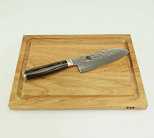 Kai Shun Premier Tim Mälzer Angebotsset, 14 cm Damast Santoku TDM 1727 + Schneidebrett 30x22 cm Setangebot