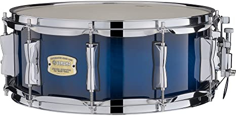 Yamaha SBS-1455DUS 14-Inch Stage Custom Birch Snare Drum, Deep Blue Sunburst