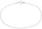 Kualitas Genuine 925 Sterling Silver 1.2mm Diamond Cut Ball Chain Bracelet 6.5