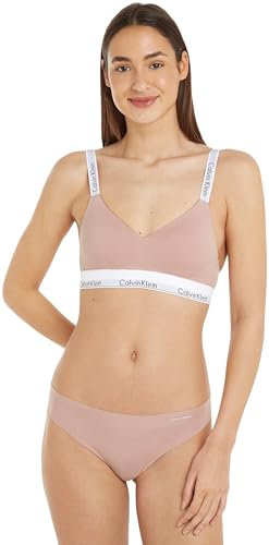 Calvin Klein Femme Soutien-Gorge Brassière Light Lined Moulée, Rose (Subdued), XS