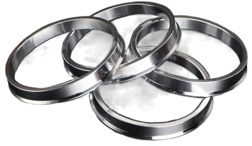 Zentrierringe FüR Felgen 4 teile/satz Radnabe Zentrische Ringe 57,1-72,56 、 57,1-66,4 、 57,1-66,5 、 57,1-70,3 57,1-73,1 aluminium Legierung Radnabe Ringe for Auto Zentrierringe ( Color : 57.1 to 73.1