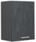 Vicco Hängeschrank R-Line, hängender Küchenschrank, Schwarz Beton/Anthrazit, 45 cm