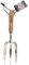 AMK® Wilkinson Sword Hand Fork Stainless Steel Wooden Handle for Gardening Tasks Such as Work on Flower Beds Planting and Transplanting