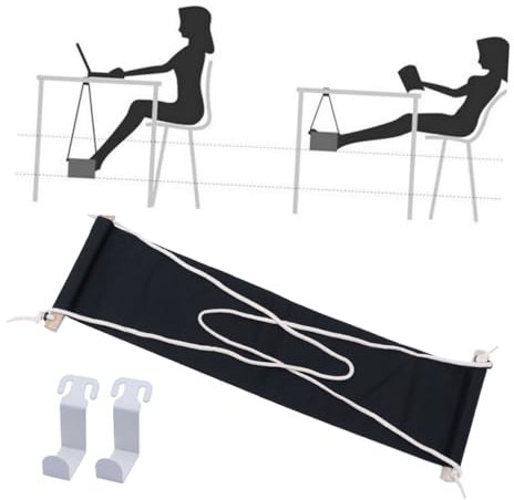 OFFSCH Verstellbare Fußstütze Für Büro Ergonomische Fußhammock Schreibtisch Für Beine Und Rücken Für Und Leicht Und Tragbar