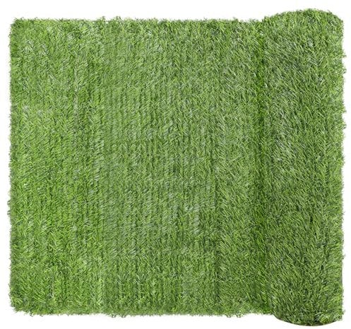 Coradoma Künstliche Hecke Sichtschutz in 5 Größen | 115x300cm | Ideale Sichtschutzmatte für Balkon, Garten und Terrasse | natürlicher Zaun Sichtschutz Balkonsichtschutz Lärmschutz Windschutz