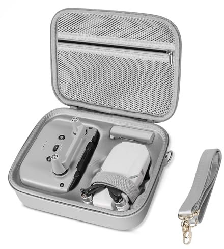 Libershine Custodia per DJI Mini 2 SE/4K Drone, Borsa per DJI Mini 2, Borsa da Viaggio Portatile, Custodia de Trasporto Protettiva per Controller e Accessori, per Drone Proteggere, Grigio
