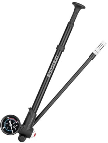 Hochdruck-Stoßdämpferpumpen für Vordergabel und Hinterradaufhängung, tragbare kleine Pumpen, Inflator für Fahrrad, 300 PSI Luftpumpen