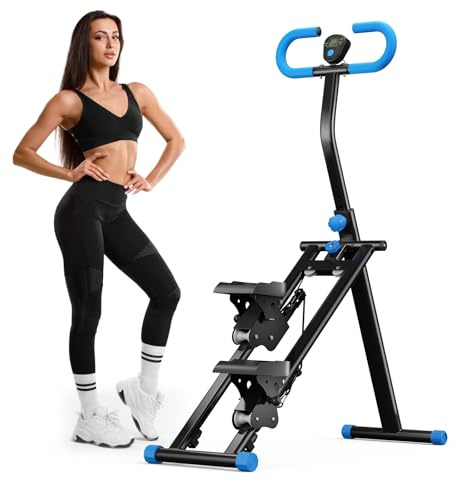 Stepper 2025 Pour Exercices de Gym à Domicile, Machine d'escalade Verticale Avec résistance réglable à 3 Niveaux, ((schwarz))