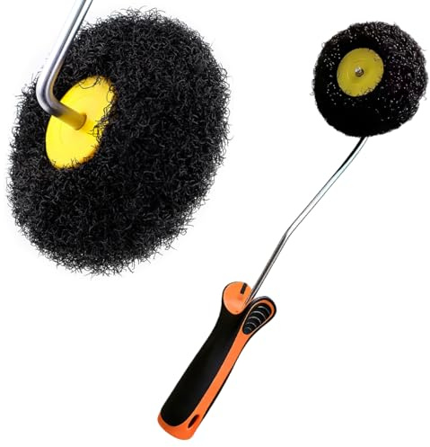 Roller für Spachtelmassen, Premium Eckenroller für Innenkanten und Gipskarton, Rollspachtel Beschichtungsroller, Präzise Anwendung, Sauberes Finish, Ergonomisch, Langlebig