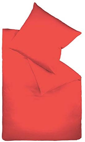 fleuresse Colours 9100 Fb. 251 Colours-Bettwäsche 200 x 220 cm, rot