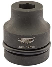 Draper Expert 5098 17mm 1-inch Square Drive Hi-Torq 6-Point Impact Socket