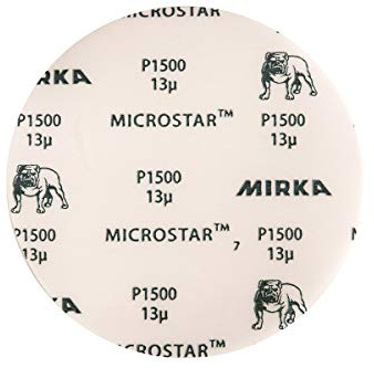 MIRKA FM62205094 Microstar Grip P1500, 150 mm, 50 Pro Pack
