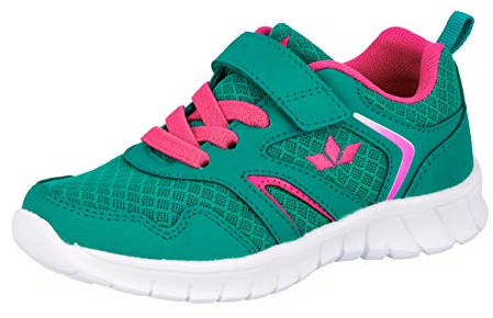 Lico Unisex Kinder Skip Vs Sneaker, Türkis Pink, 35 EU