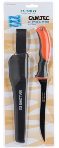 Balzer CAMTEC Filetiermesser mit schwarzer Klinge