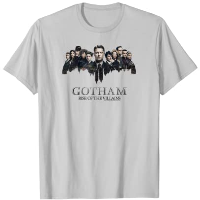 Gotham TV Series Skyline Cast T-Shirt