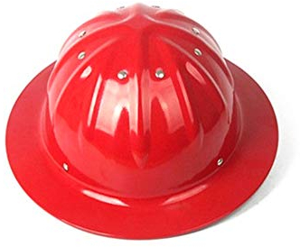 YZJJ Aluminiumhelm, Arbeitshelm Einstellbarer Schutzhelm - Bauhelm mit 4-Punkt Gurtband, Bauarbeiterhelm mit verstellbarem Helm, Bauhelm Aluminium Hard hat