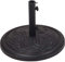 Parkland 12.5kg Polystone Patterned Round Parasol Base Garden Outdoor Decorative Patio Furniture Accessory Umbrella Holder Strong Stable Durable