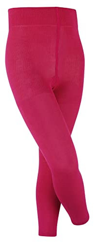 FALKE Family K Le cotone sostenibile tinta unita 1 pezzo, Leggings Unisex - Bambini, Rosa Gloss 8550, 98-104