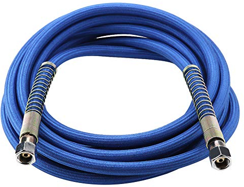 Oumefar 5m Silicone Rubber Iron Steam Hose ,4Mpa ,Blue ,Steam Iron Replacement Accessory ,Industrial Boilers ,Laundry Facilities