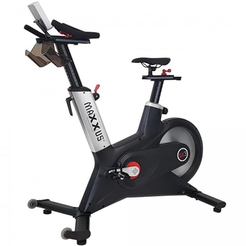 MAXXUS Speedbike SX 3 - Verstellbar, Magnetbremse, 32 Stufen, bis 150kg, LCD-Display, Bluetooth, Flaschenhalter - Indoor Cycling, Heimtrainer Fahrrad, Hometrainer, Ergometer, Bike Trainer, Fitnessbike