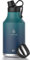 IDEUS 64oz Stainless Steel Insulated Thermal Sports Water Bottle with 2 Lids, Reusable Insualted Flask - Drinking Bottle for Home, Office, Travel, Camping, Hiking, Biking (Green)