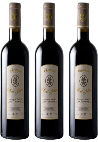 Lot de 3 Château Saint-Julien Rouge 2019 – Élevé en fûts de chêne – 14° - 3x75cL