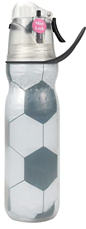 Roadoor Bouteilles d'eau 3 en 1 de 590 ml qui gardent l'eau froide - Mini vaporisateurs pour cheveux - Bouteille d'eau de sport pour homme - Taille unique D