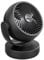 HandFan 10000mAh Air Circulator Fan for Bedroom,24dB Low Noise Table Fan,Strong Airflow,9 Inch Portable Desk Fan,Circulation Fan for Office Home Indoors Black