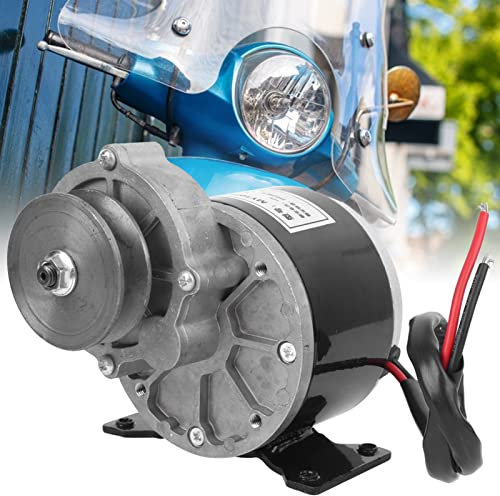 ANKROYU 12V 250W Strapazierfähiges Reinkupfer Riemenscheiben Getriebemotor Zubehör Hochleistungs Riemenscheiben Getriebemotor Zubehör Riemenscheiben Getriebemotor