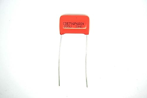 Sprague Orange Drop Condensador 0.022uF .022uF 223J 600V modelo 716P para Amplificador Bajo o Guitarra Eléctrica