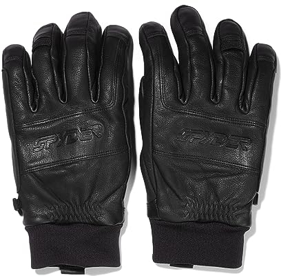 Spyder Arbeitshandschuhe für Herren, Schwarz, Medium