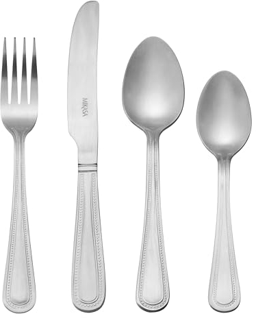 Mikasa Portobello 16pc Stainless Steel Cutlery Set, Gift Boxed