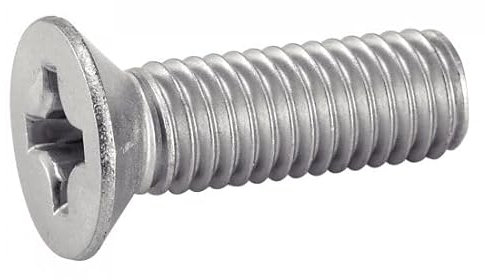 ACTON Vis à métaux tête fraisée phillips - Inox A2 3x10 mm - Boîte de 200 - Vis, pointes, boulons