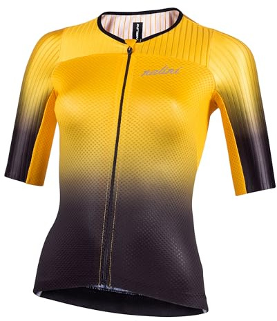 NALINI 03115501100C000.10 New Lady Ergo FIT J Damen Sweatshirt SCHWARZ GELB S