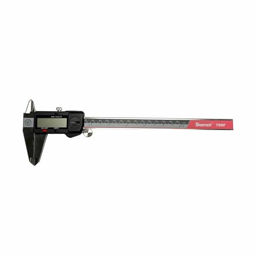 Starrett Calibre verner digital con pantalla fraccionada de 200 mm