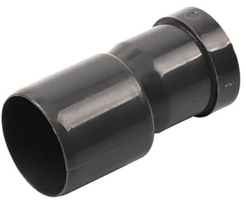 Kontexx Adapter Schwarz 40 mm auf 50 mm für Duschrinnen und Abflussrohre mit Dichtung - Duschablauf Abwasserrohr Duschrinne Rohradapter (1 Stück, Kunststoff, 25 Gramm, 5 Bar, 2 Jahre)