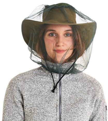 Coghlan's Mosquito Head Net: Ultra-Fine Mesh Protection for Outdoor Camping, Hiking & Fishing – Breathable & Lightweight