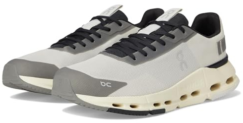 On Herren Cloudnova Form 2, Pearl/Black, 44.5 EU