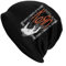 AEIKHAEC Baseballmütze Mode Unisex Metall Korn Band Hüte Coole Straße Hüte warme Frühling Hüte gestrickt Kopf Hut Geschenk