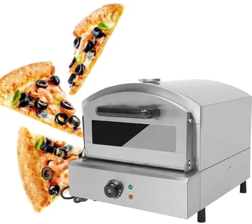 Elektro-/Gas-Pizzaofen FüR Den AußEnbereich, Tragbarer Propan-Pizza-Grillofen, AußEnküChe, Pizza- Und Lebensmittelofen FüR Den AußEnbereich FüR Camping, Garten, Tailgating,110V