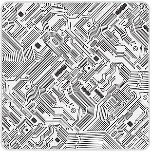 SHOOYIO Faltbare Kamera-Schutzfolie, Kameratuch, große Haftkraft für DSLR-Objektive, Geeks, 35x35cm