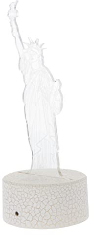 HOMSFOU 1Satz LED Statue Of Liberty Touch USB Tischlampe für Zuhause Schreibtischleuchte Warmes Licht Platzsparend Hochwertige Kunststoff und Acrylmaterialien