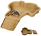 Plat d'eau Bassin pour Tortue De Piscine avec Rampe, Abreuvoir Tortue Terrestre, 35x28,5x4,3cm, Terrarium Tortue Terrestre, Accessoire Tortue Terrestre, pour Tortues, LéZards Et Gecko. (Brun, A)