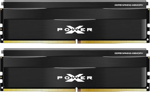 Silicon Power SU032GXLWU60FFDEEC - Modulo di memoria RAM DDR5 da 32 GB (2 x 16 GB) Zenith 6000MT/s (PC5-48000) 288 pin CL36 1,35 V UDIMM per desktop, colore: nero