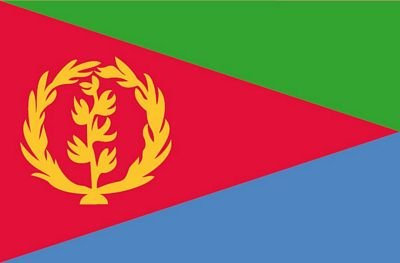 Autoaufkleber Sticker Fahne Eritrea NEU Aufkleber